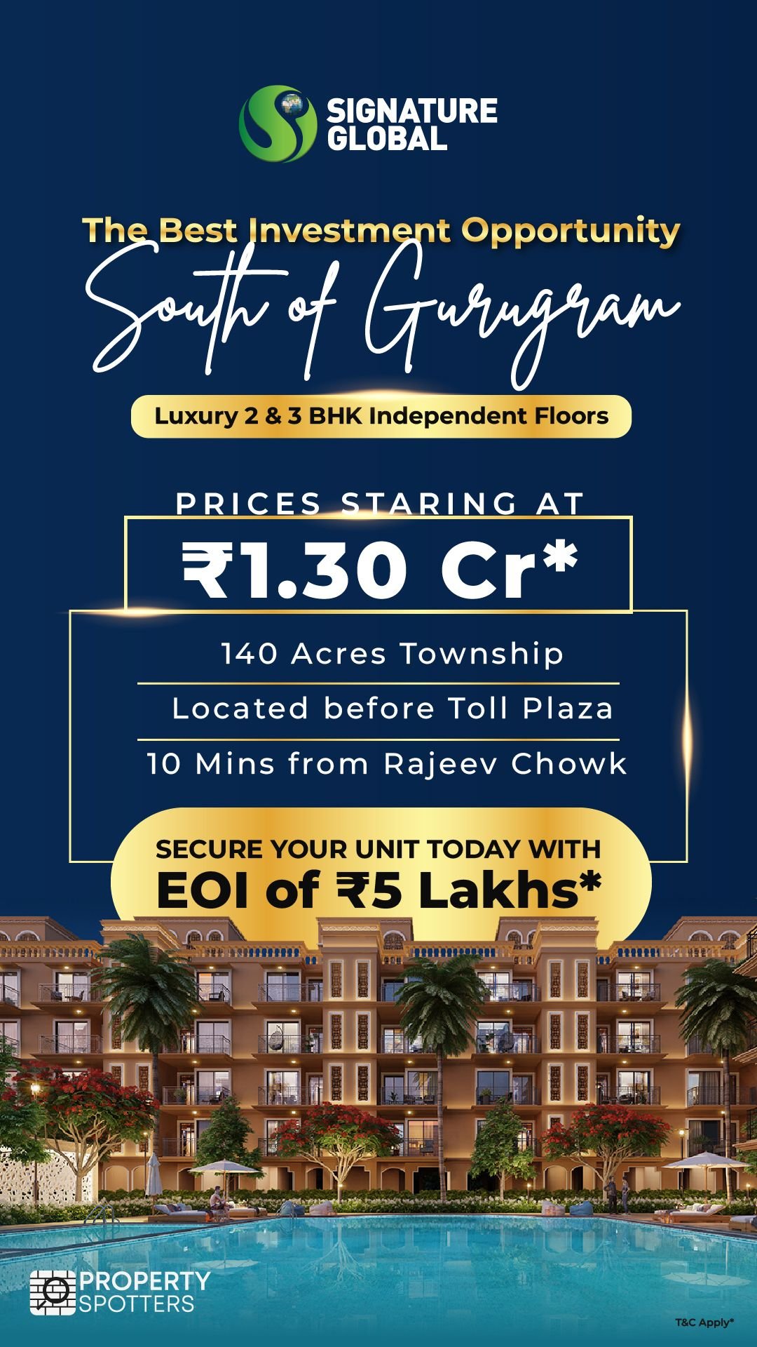 Real estate campaign creative