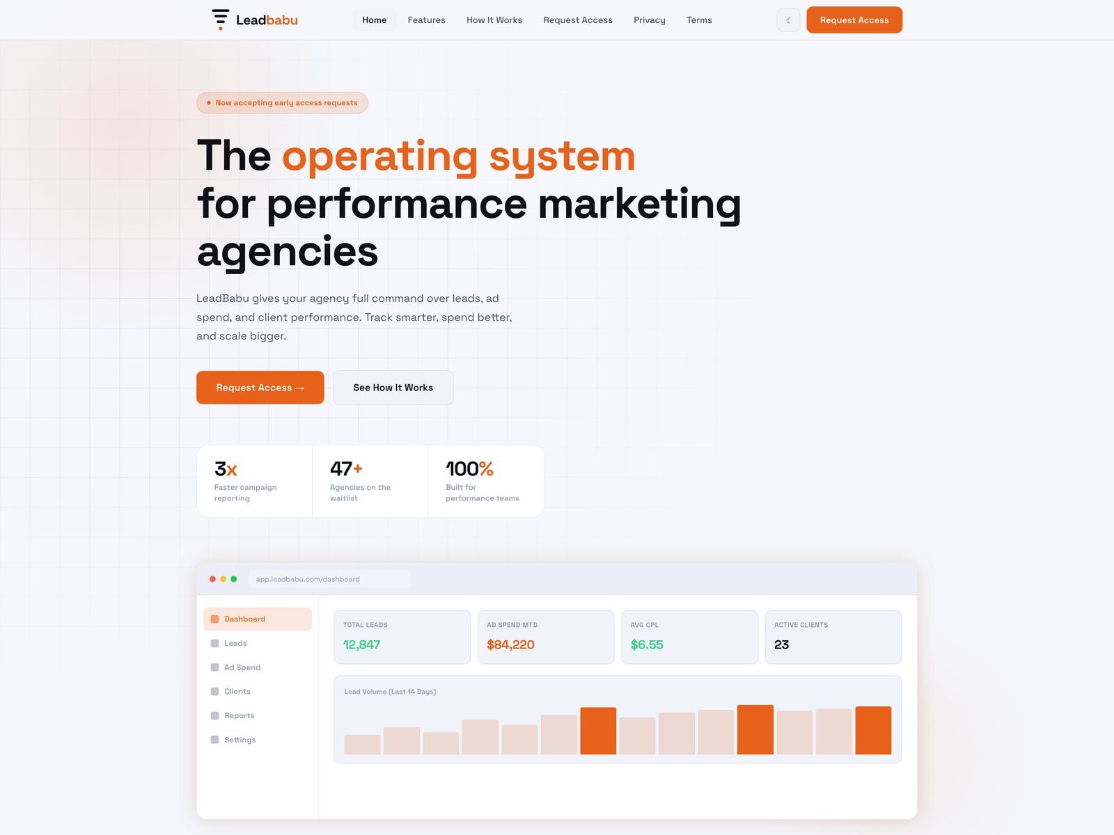 Leadbabu product website